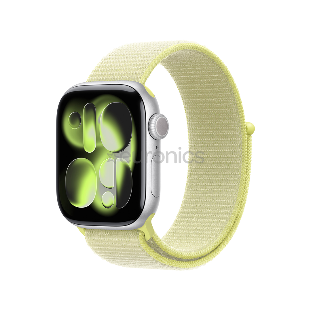 Apple Sport Loop, 46 mm, dzeltena - Siksniņa pulkstenim