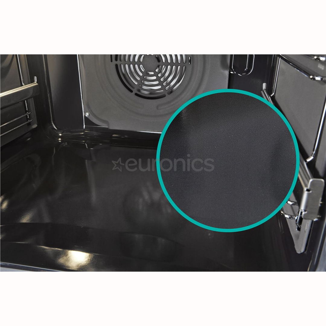Gorenje, 70 L, width 50 cm, white - Gas cooker with electric oven