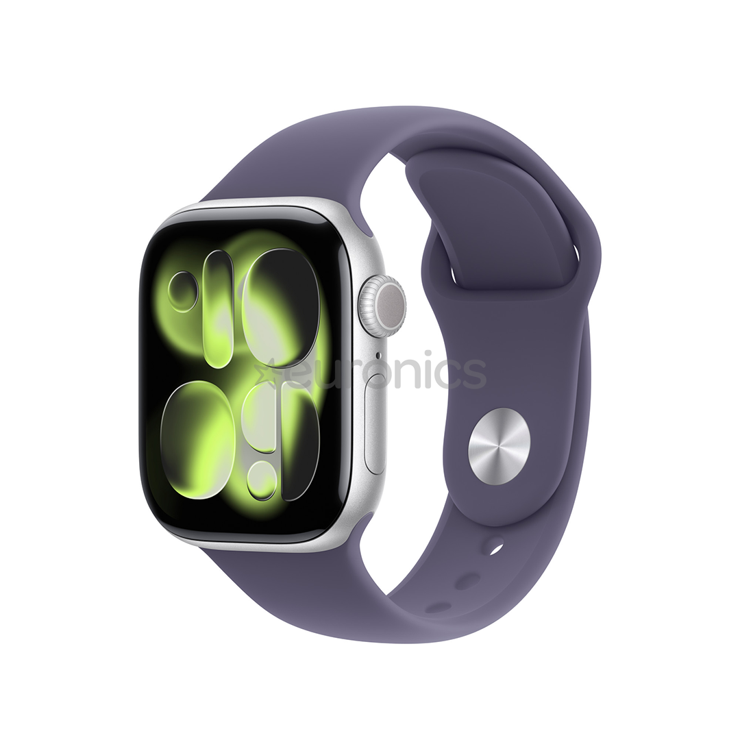 Apple Sport Band, 46 mm, S/M, lillā - Siksniņa pulkstenim