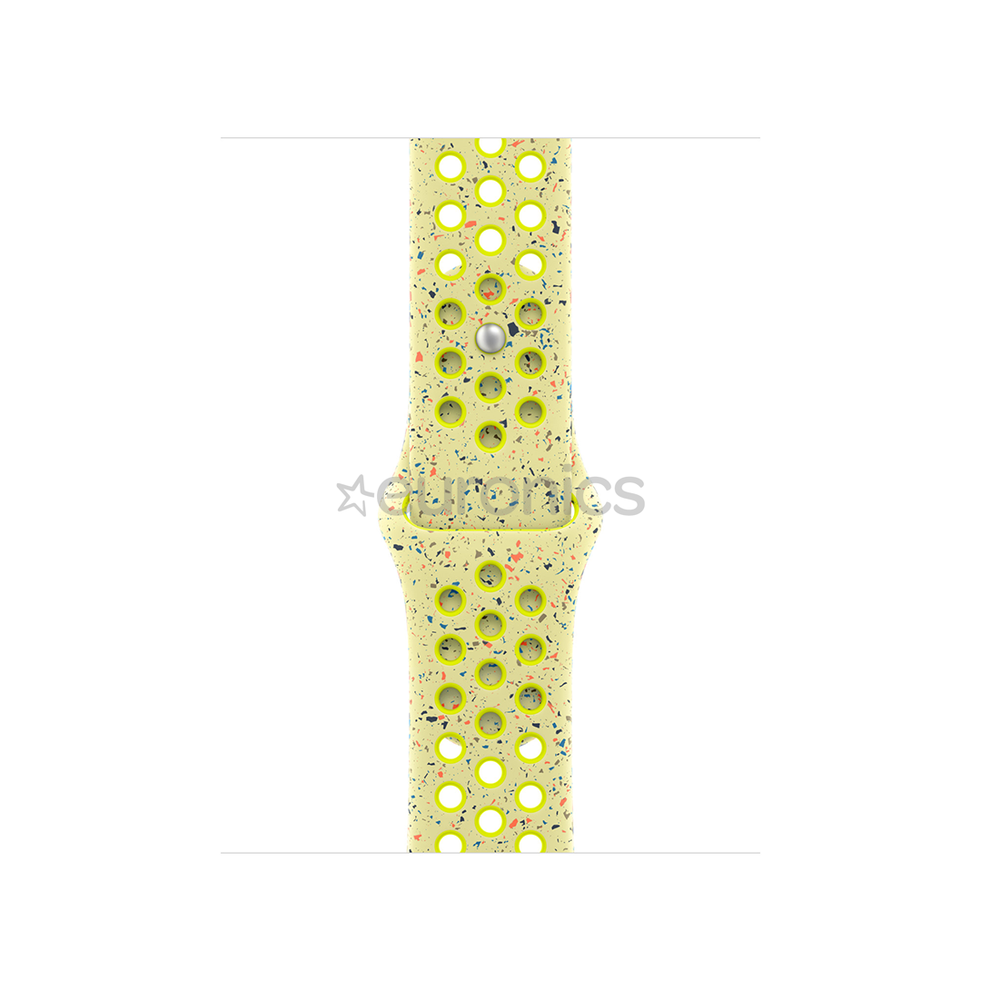 Apple Nike Sport Band, 42 mm, M/L, dzeltena - Siksniņa pulkstenim