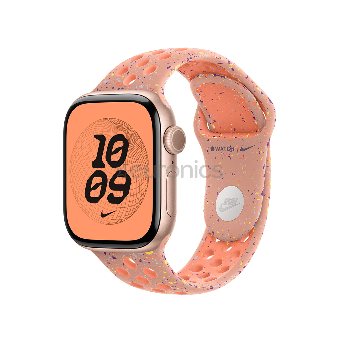 Apple Nike Sport Band, 42 mm, S/M, rozā- Siksniņa pulkstenim