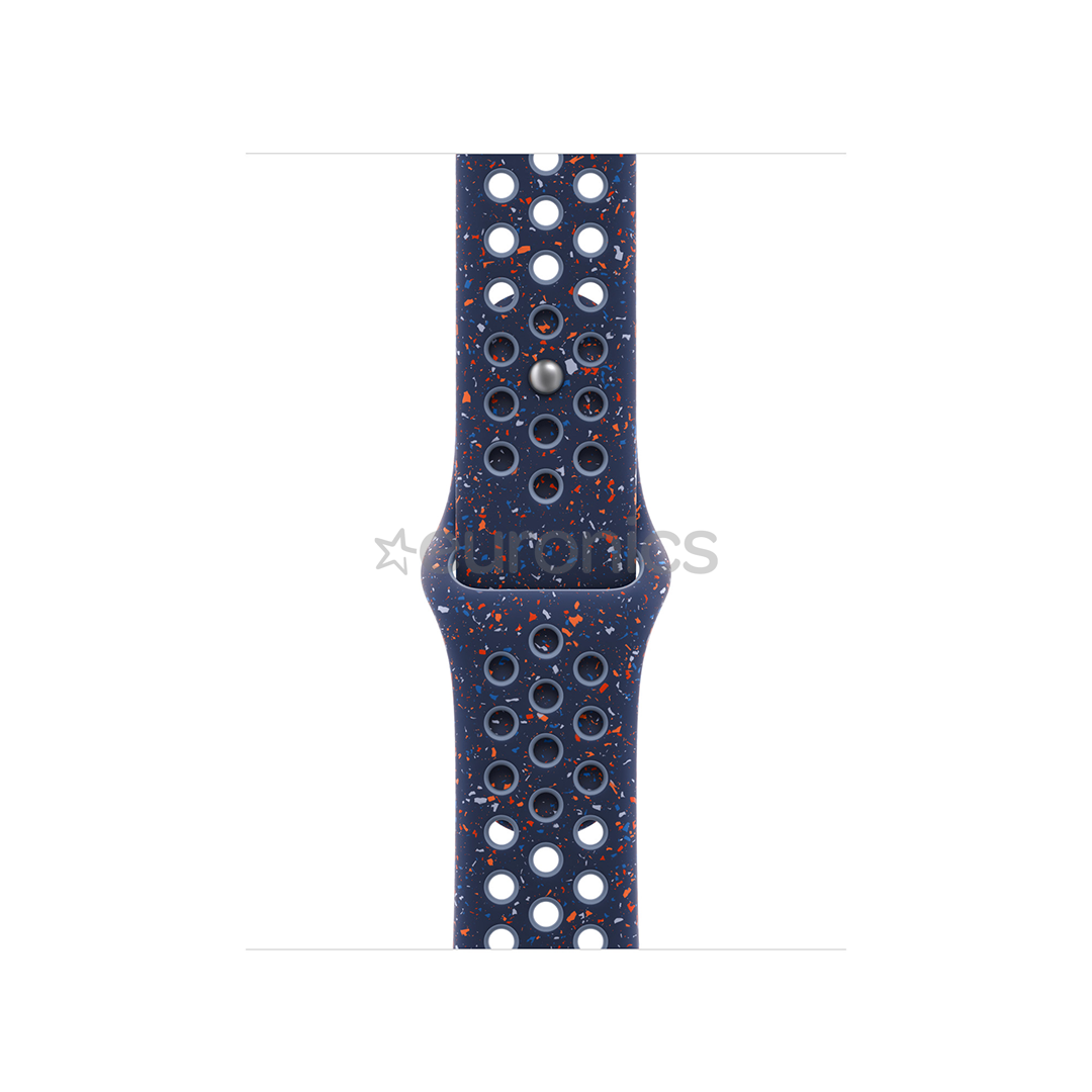 Apple Nike Sport Band, 42 mm, M/L, zila- Siksniņa pulkstenim