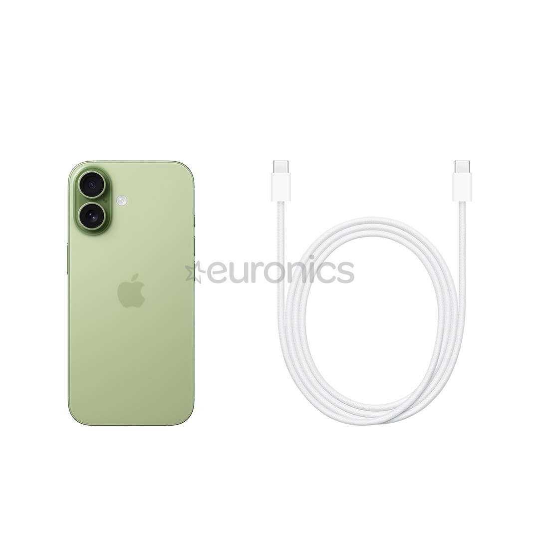 Apple iPhone 17, 256 ГБ, зеленый - Смартфон