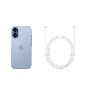 Apple iPhone 17, 512 ГБ, голубой - Смартфон