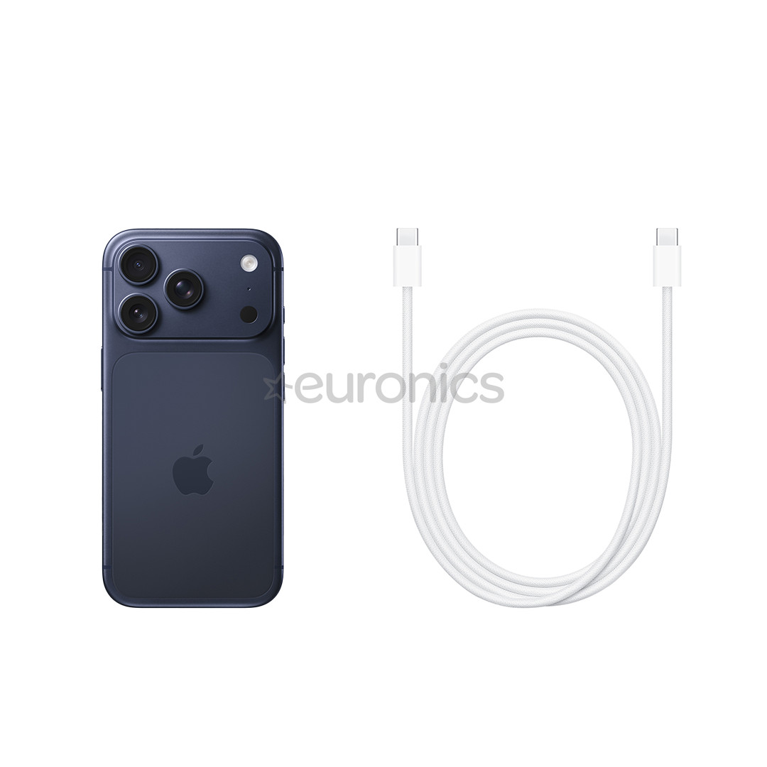 Apple iPhone 17 Pro, 256 ГБ, темно-синий - Смартфон