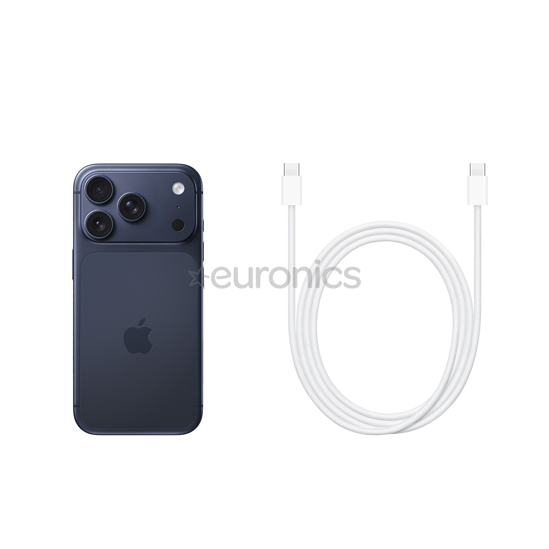 Apple iPhone 17 Pro, 256 ГБ, темно-синий - Смартфон