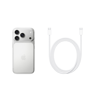 Apple iPhone 17 Pro, 512 ГБ, серебристый - Смартфон