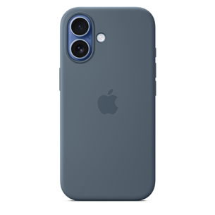 Apple Silicone Case with Magsafe, iPhone 17, zila - Apvalks viedtālrunim MGEW4ZM/A