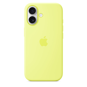 Apple Silicone Case with Magsafe, iPhone 17, dzeltena - Apvalks viedtālrunim MGEV4ZM/A
