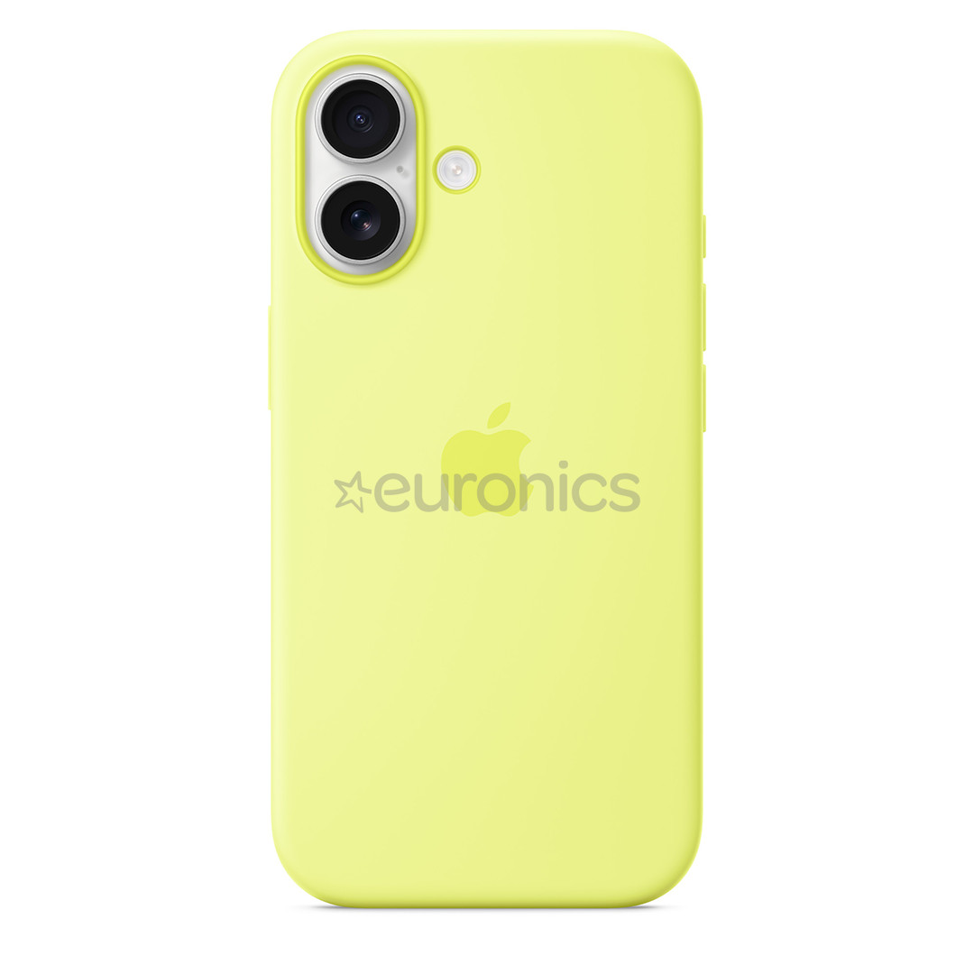 Apple Silicone Case with Magsafe, iPhone 17, neon yellow - Case