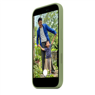 Apple Silicone Case with Magsafe, iPhone 17, light moss - Case