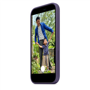 Apple Silicone Case with Magsafe, iPhone 17, purple fog - Case