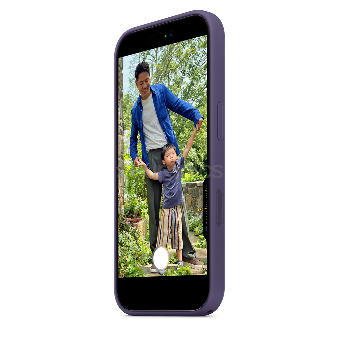 Apple Silicone Case with Magsafe, iPhone 17, purple fog - Case