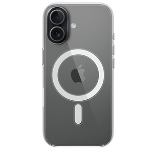 Apple Clear Case, iPhone 17, caurspīdīga - Apvalks viedtālrunim MGF24ZM/A