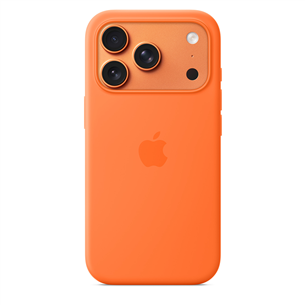 Apple Silicone Case with Magsafe, iPhone 17 Pro, oranža - Apvalks viedtālrunim MGFE4ZM/A