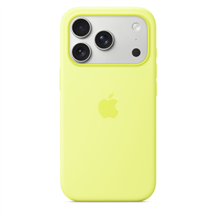 Apple Silicone Case with Magsafe, iPhone 17 Pro, dzeltena - Apvalks viedtālrunim MGFF4ZM/A