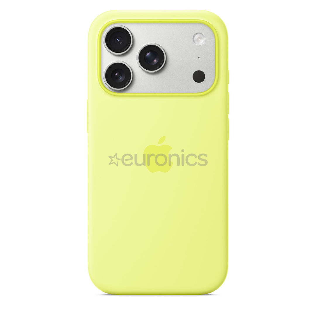 Apple Silicone Case with Magsafe, iPhone 17 Pro, dzeltena - Apvalks viedtālrunim