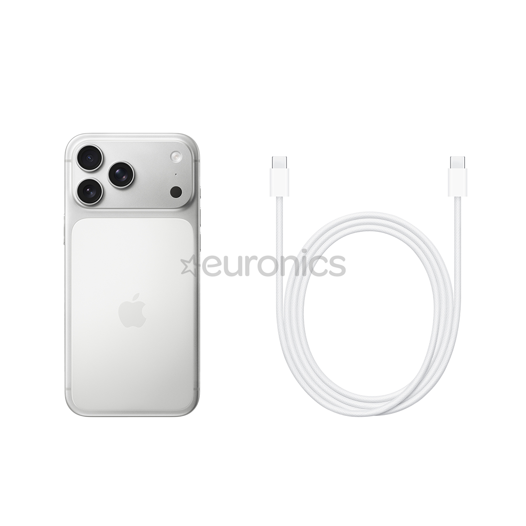 Apple iPhone 17 Pro Max, 1 ТБ, серебристый - Смартфон