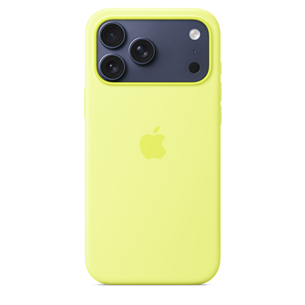Apple Silicone Case with Magsafe, iPhone 17 Pro Max, dzeltena - Apvalks viedtālrunim MGFM4ZM/A