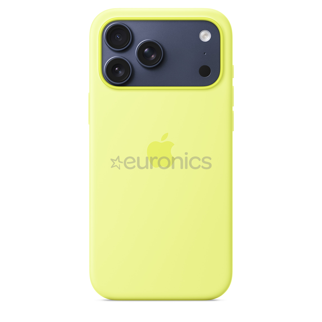 Apple Silicone Case with Magsafe, iPhone 17 Pro Max, dzeltena - Apvalks viedtālrunim