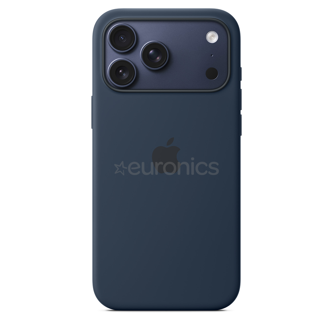 Apple Silicone Case with Magsafe, iPhone 17 Pro Max, темно-синий - Чехол