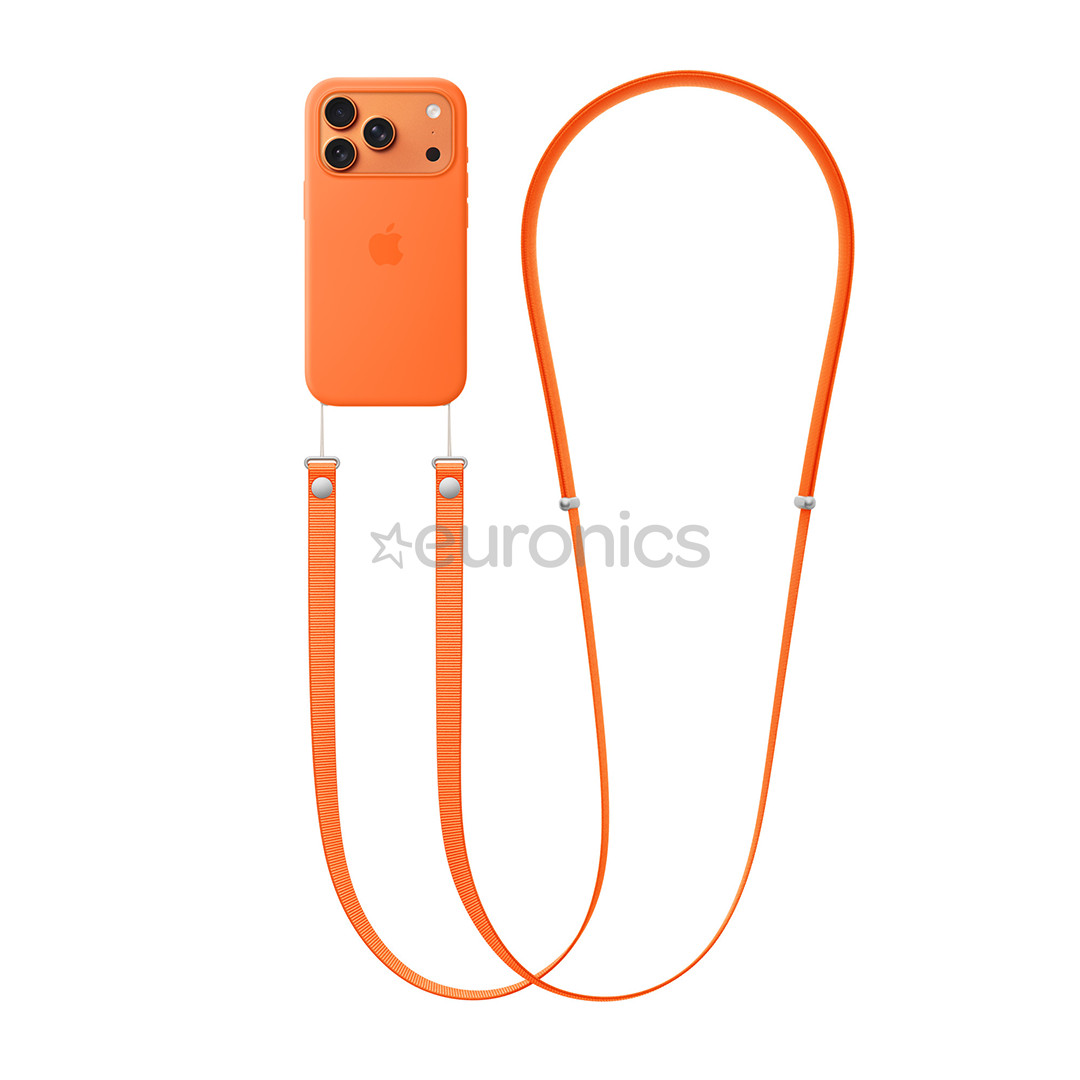 Apple Crossbody Strap, oranža - Plecu siksna