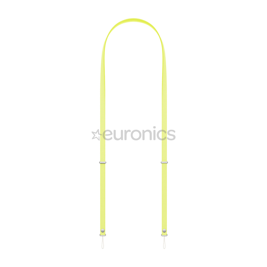 Apple Crossbody Strap, dzeltena - Plecu siksna