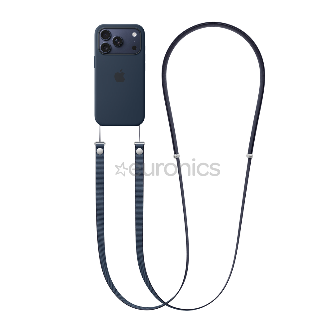 Apple Crossbody Strap, zila - Plecu siksna