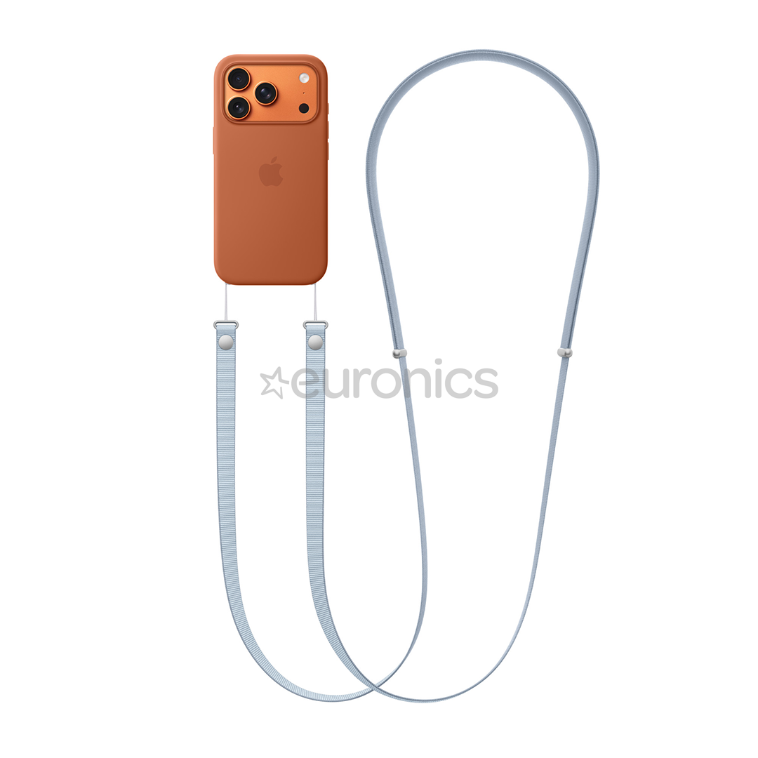 Apple Crossbody Strap, gaiši zila - Plecu siksna