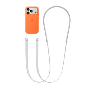 Apple Crossbody Strap, gaiši pelēka - Plecu siksna