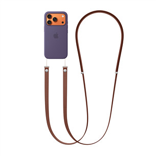 Apple Crossbody Strap, brūna - Plecu siksna