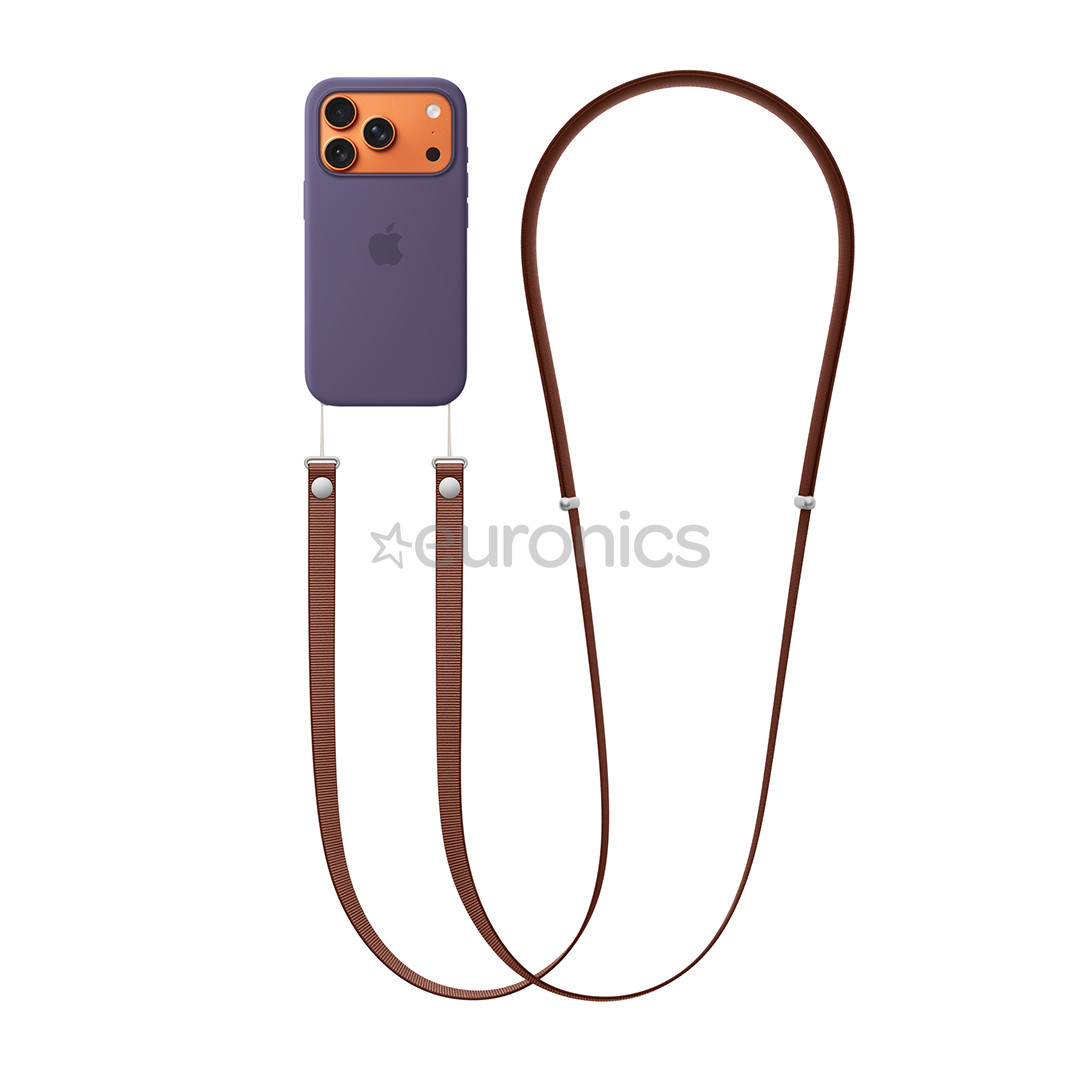 Apple Crossbody Strap, brūna - Plecu siksna