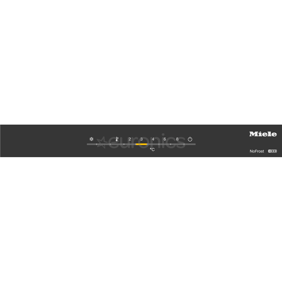 Miele, NoFrost, 260 L, augstums 178 cm - Iebūvējams ledusskapis