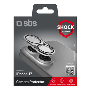 SBS Camera Protector, iPhone 17 - Kameras objektīva aizsargs