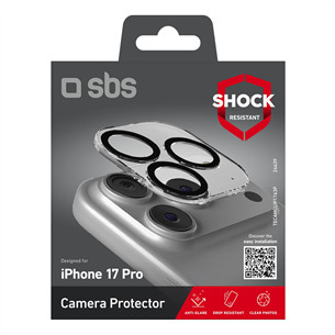 SBS Camera Protector, iPhone 17 Pro - Kameras objektīva aizsargs