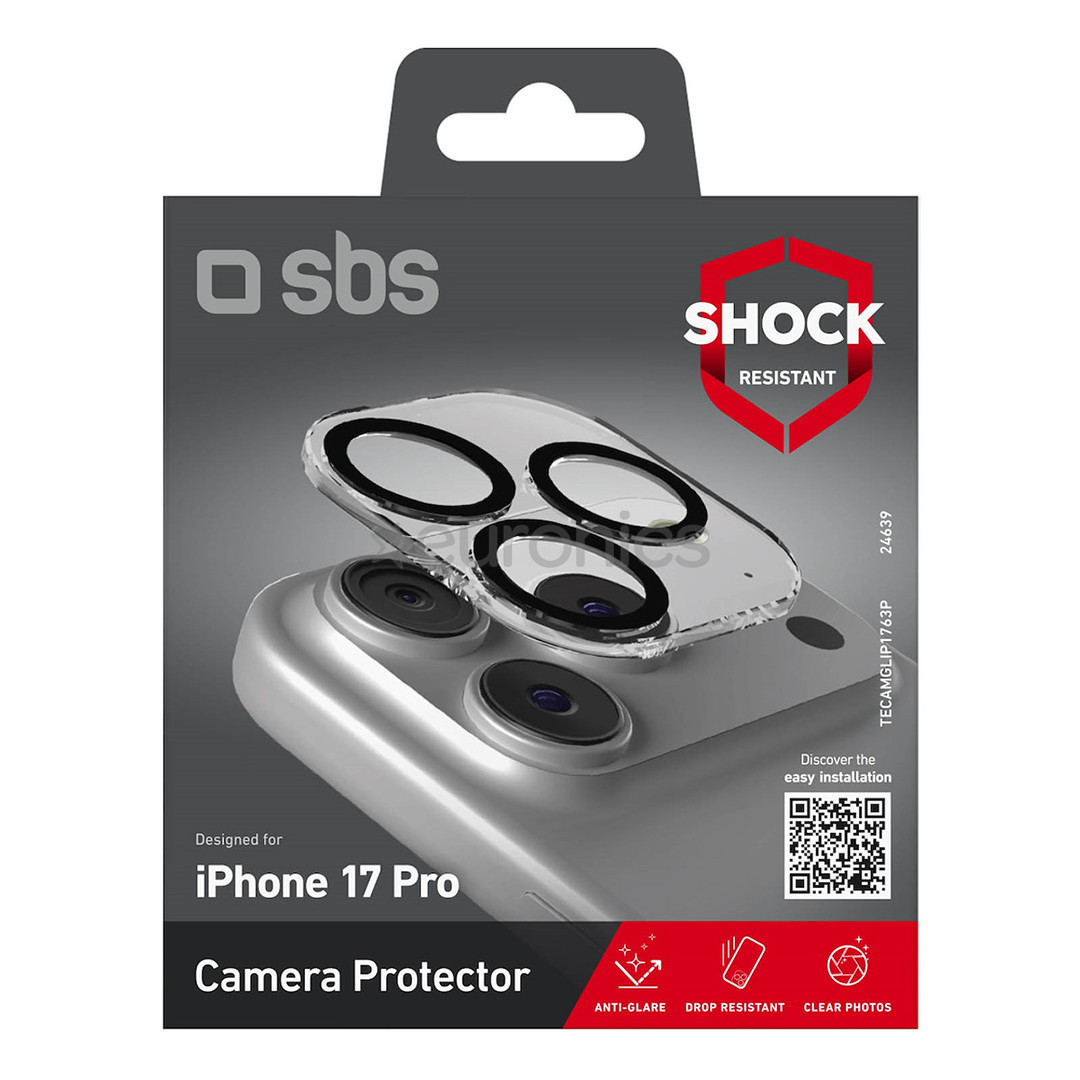 SBS Camera Protector, iPhone 17 Pro - Kameras objektīva aizsargs