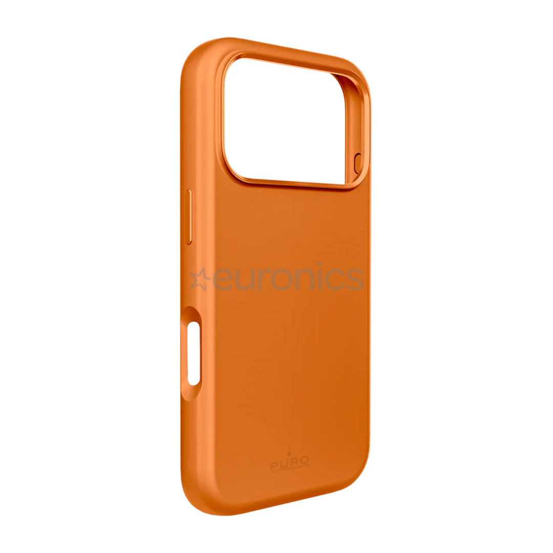 Puro Icon Mag Pro Cover, iPhone 17 Pro, oranža - Apvalks viedtālrunim