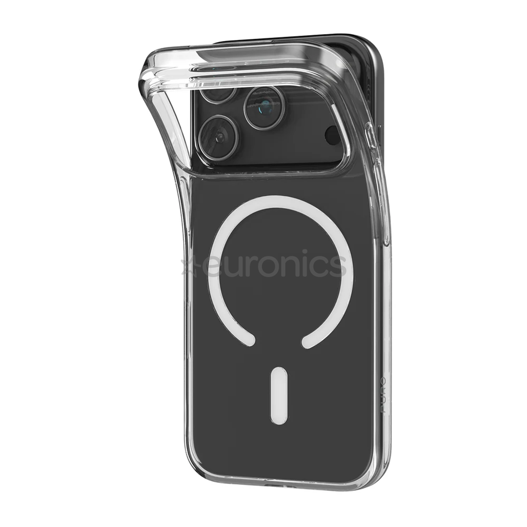 Puro Cover 0.3 Mag for iPhone 17 Pro, caurspīdīga - Apvalks viedtālrunim
