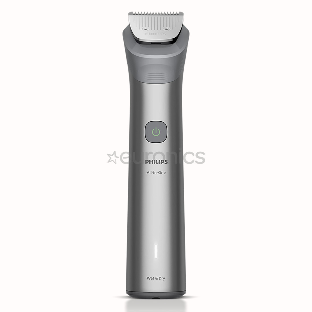 Philips All-in-One Trimmer 5000 Series, 10-in-1, pelēka - Trimmeru komplekts