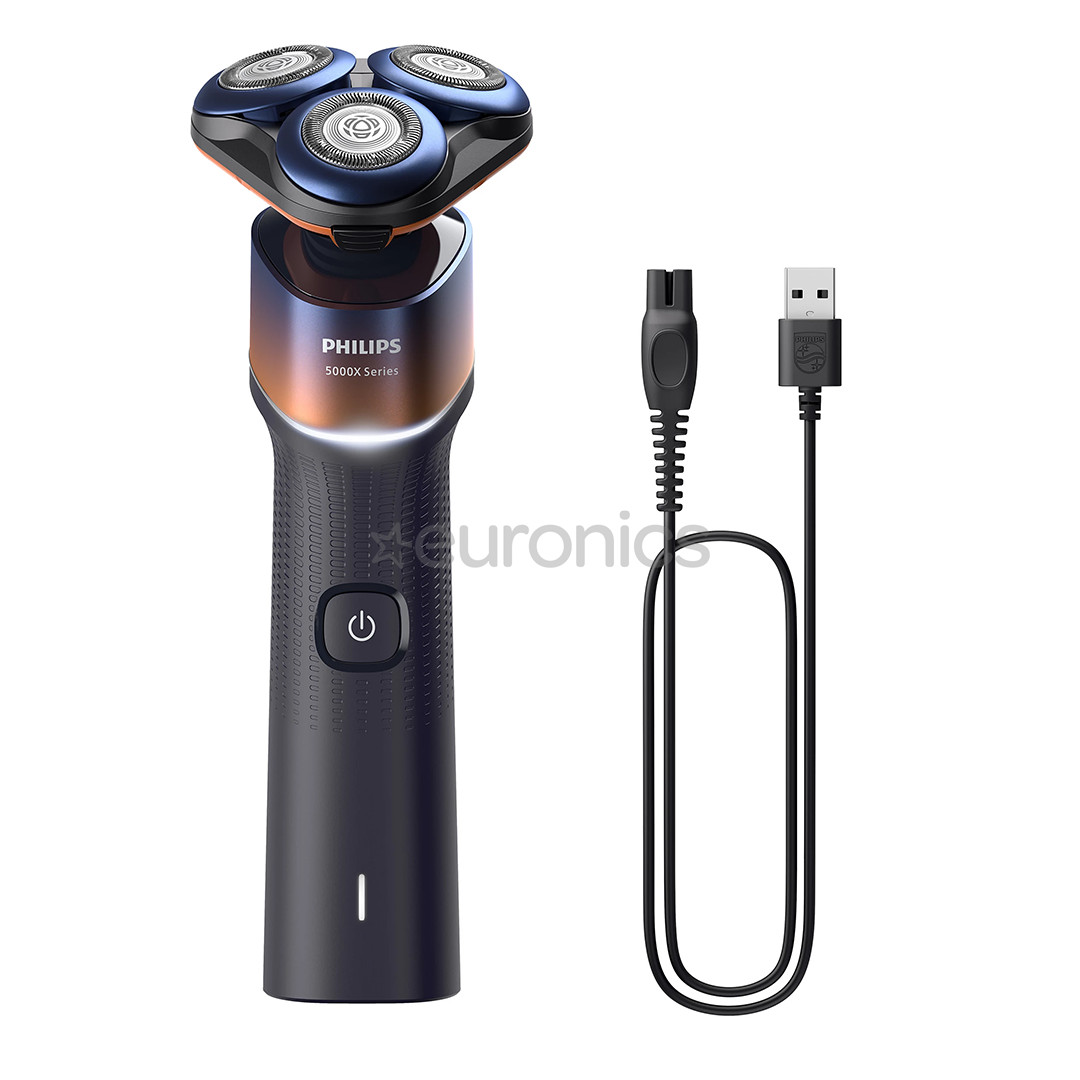 Philips Shaver 5000X Series, Wet & Dry, melna - Skuveklis