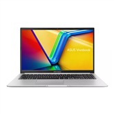 Asus Vivobook 15, 15,6'', FHD, i5, 16 GB, 512 GB, ENG, sudraba - Portatīvais dators