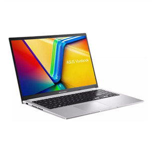 Asus Vivobook 15, 15,6'', FHD, i5, 16 GB, 512 GB, ENG, sudraba - Portatīvais dators