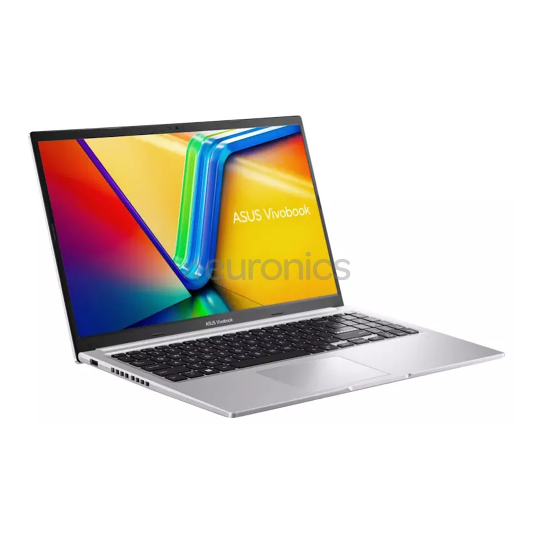 Asus Vivobook 15, 15,6'', FHD, i5, 16 GB, 512 GB, ENG, sudraba - Portatīvais dators