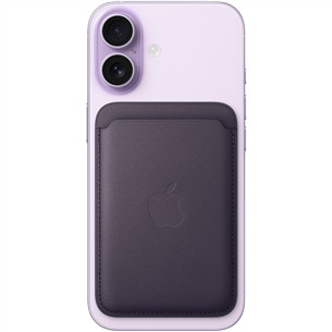 Apple FineWoven Wallet, Magsafe, midnight purple - Wallet