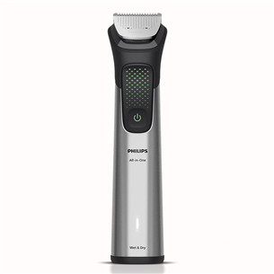 Philips All-in-One Trimmer 9000 Series, 20-in-1, melna/pelēka - Trimmeru komplekts