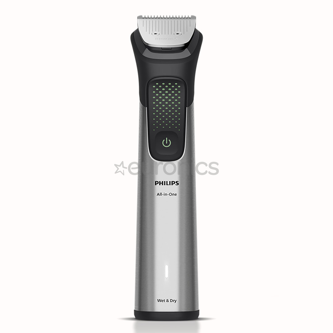 Philips All-in-One Trimmer 9000 Series, 20-in-1, melna/pelēka - Trimmeru komplekts