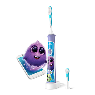 Philips Sonicare For Kids, lillā - Elektriskā zobu birste HX6322/12