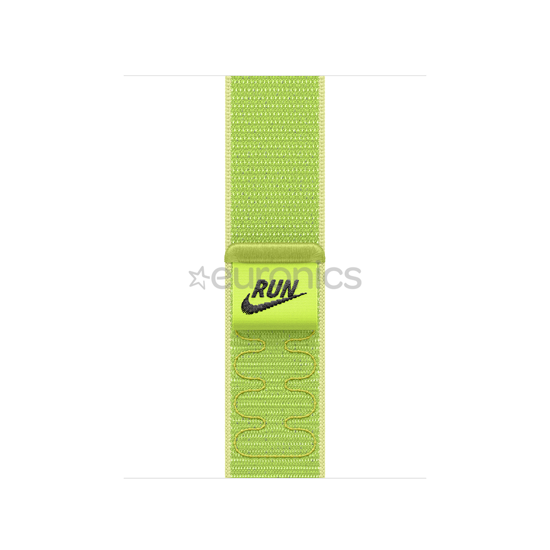 Apple Nike Sport Loop, 42 mm, dzeltena - Siksniņa pulkstenim