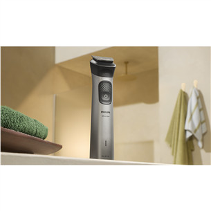 Philips All-in-One Trimmer 7000 Series, 15-in-1, tumši pelēka - Trimmeru komplekts