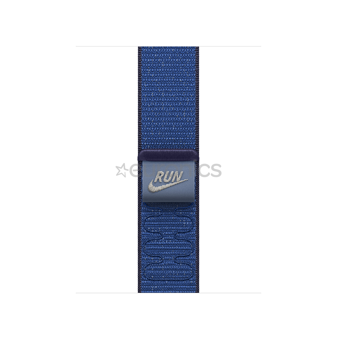 Apple Nike Sport Loop, 42 mm, zila - Siksniņa pulkstenim